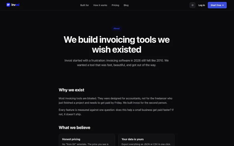 Invosi screenshot 3