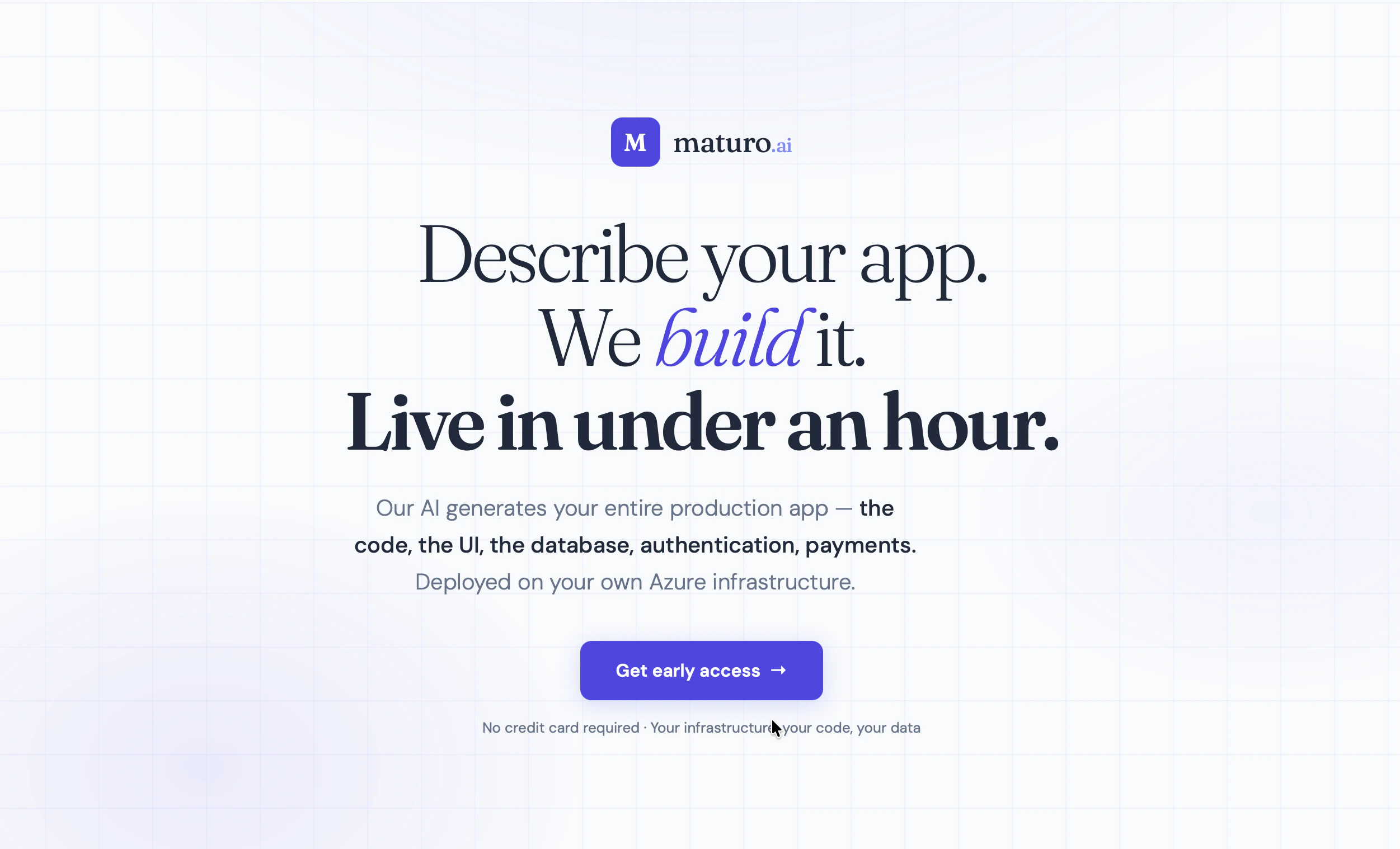 Maturo - The anti-doom-loop app builder 대표 미리보기