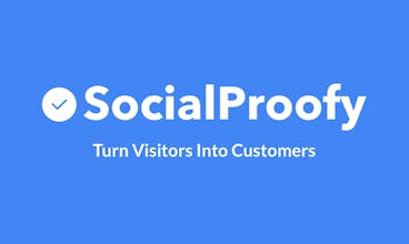 Le widget dynamique de Social Proofy affiche en temps réel les avis et notes des clients.