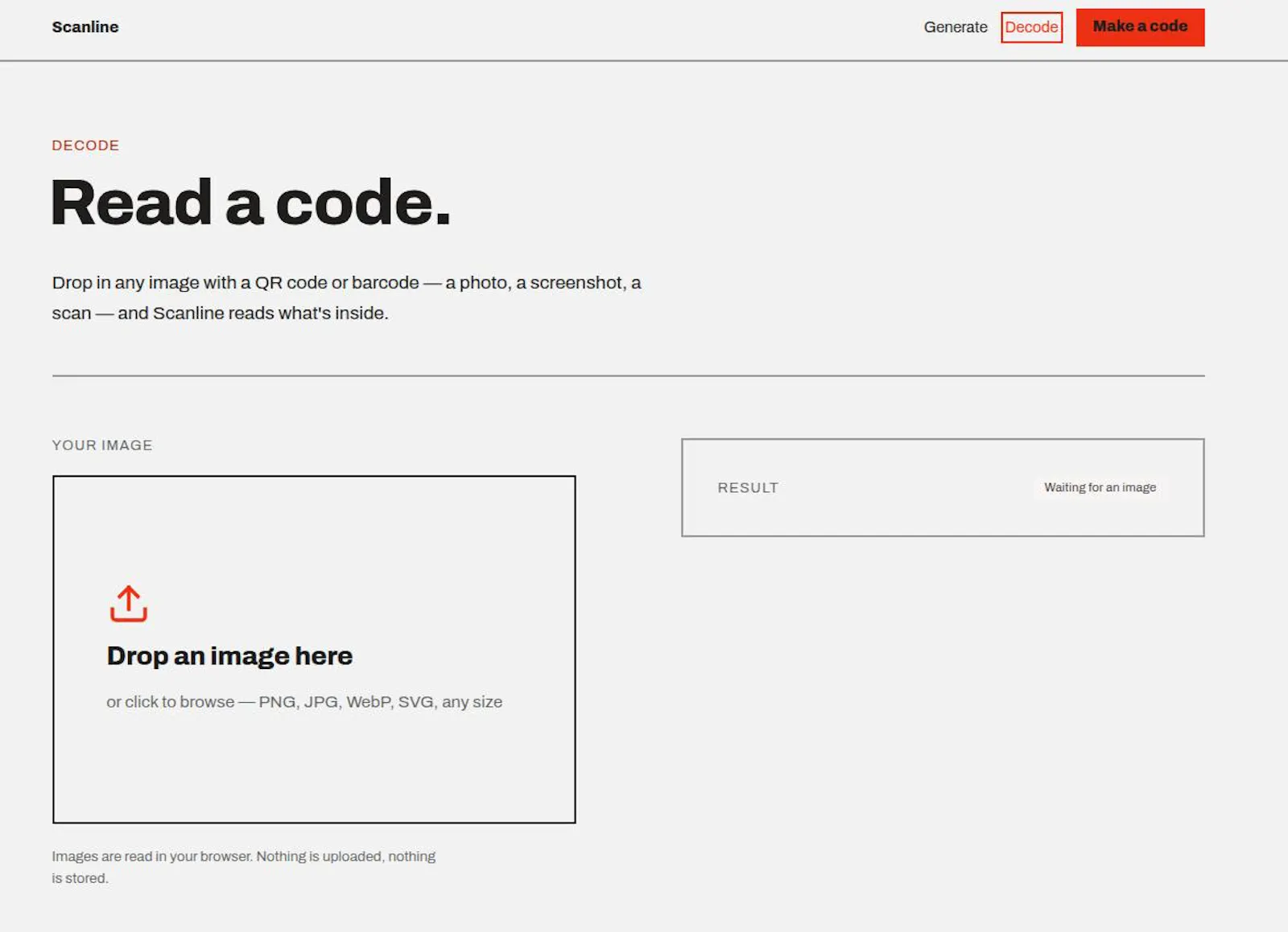 Scanline — QR & barcode tools screenshot 3