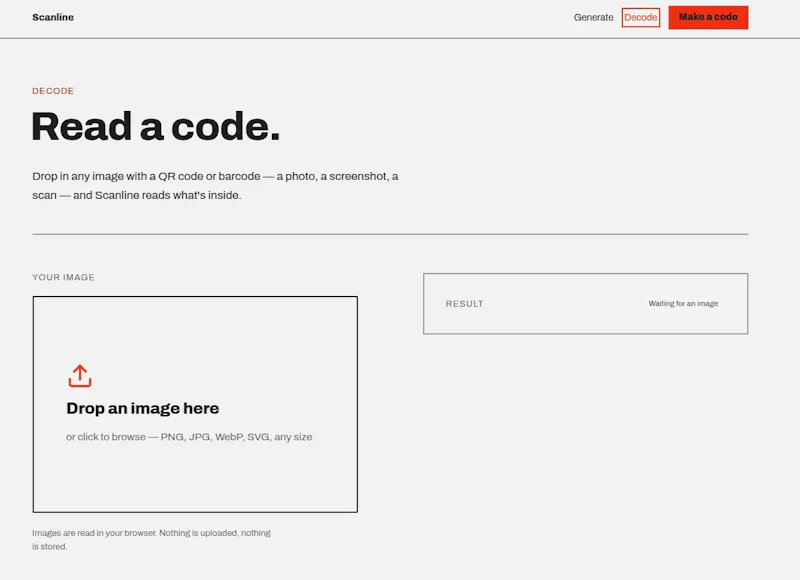 Scanline — QR & barcode tools screenshot 3