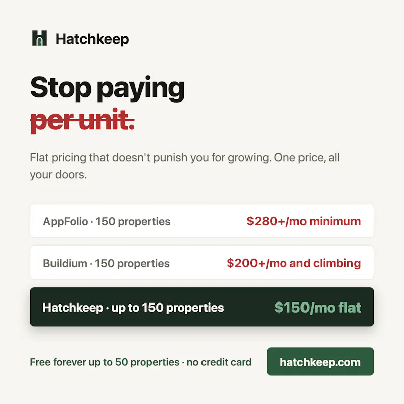 Hatchkeep — Free Property Management  screenshot 10