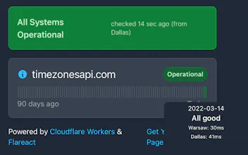 Time Zones API gallery image