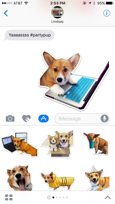 Corgi Stickers - Cutesy gallery image