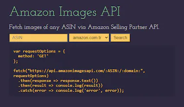 Amazon Images API gallery image