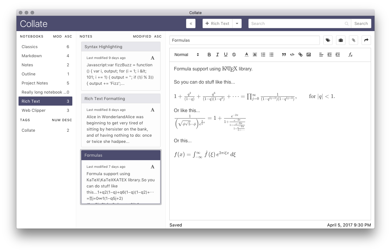 Collate Notes gallery image
