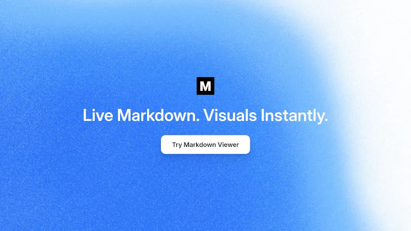 Markdown Viewer screenshot 1 (video preview)