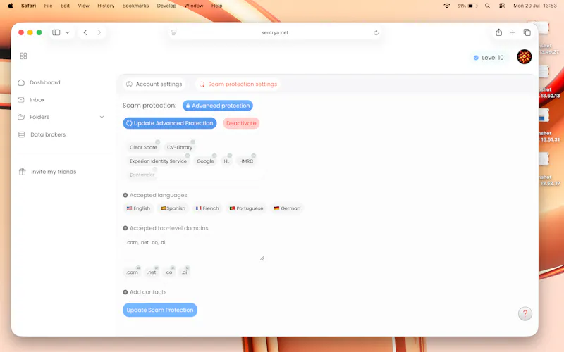 Sentrya screenshot 3