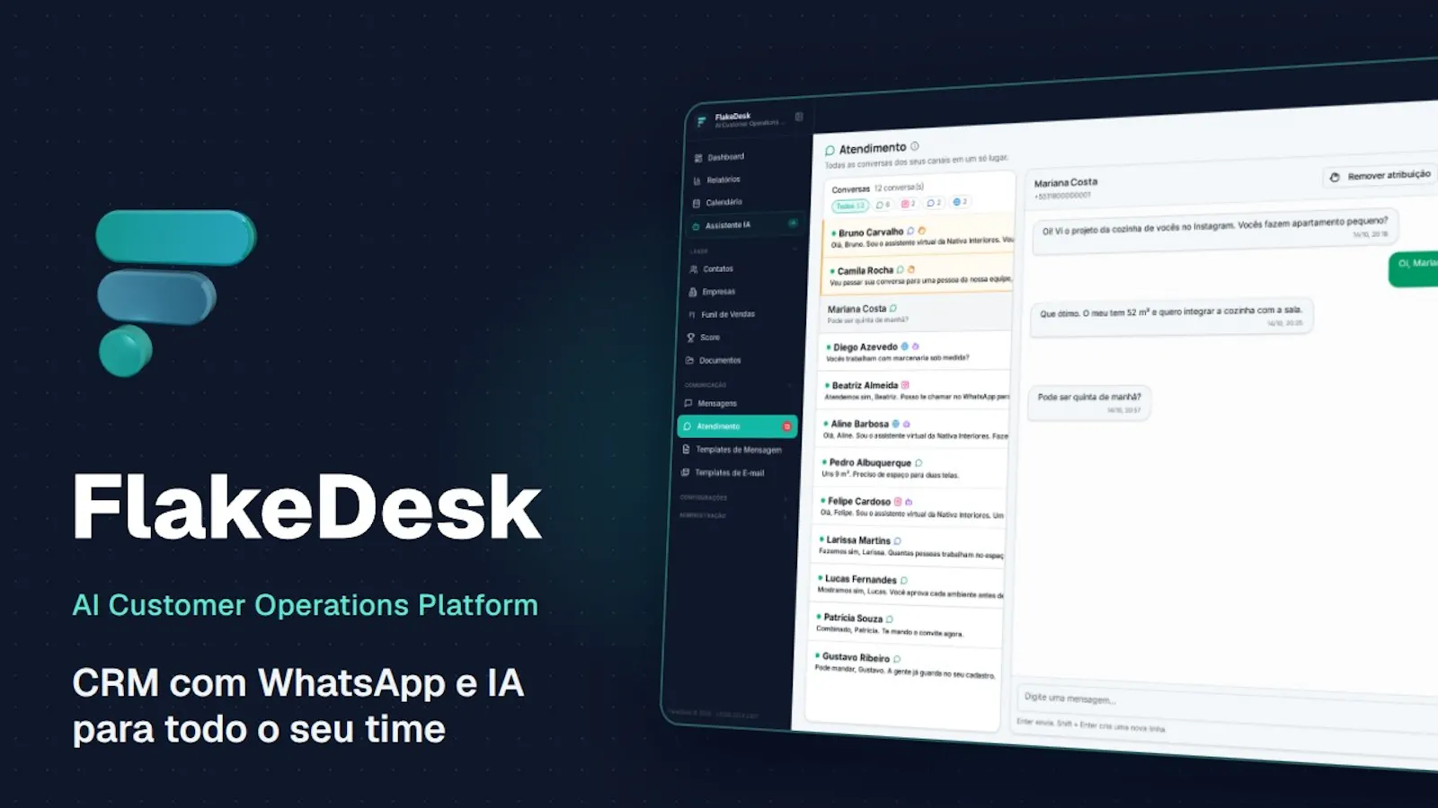 FlakeDesk screenshot 1 (video preview)