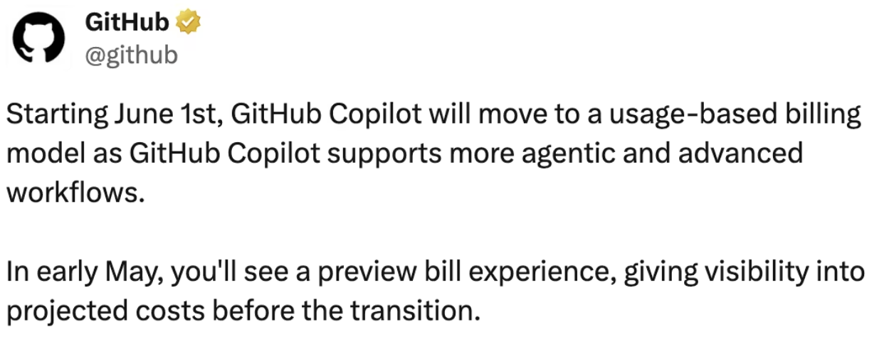 The invoices are coming