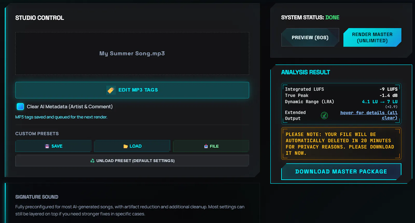 Mixify.Studio screenshot 2