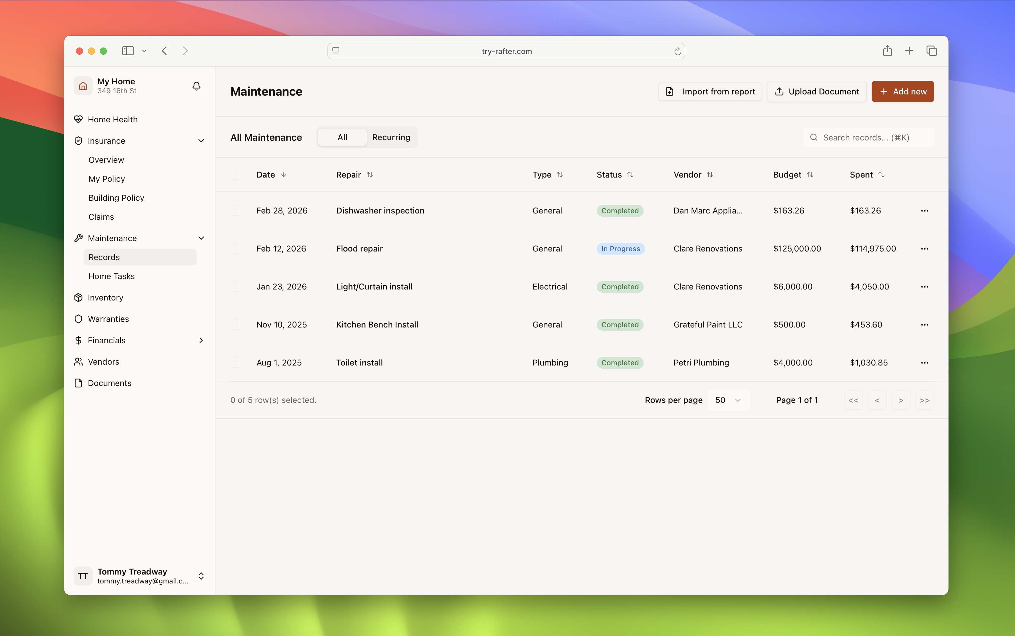 Rafter gallery image