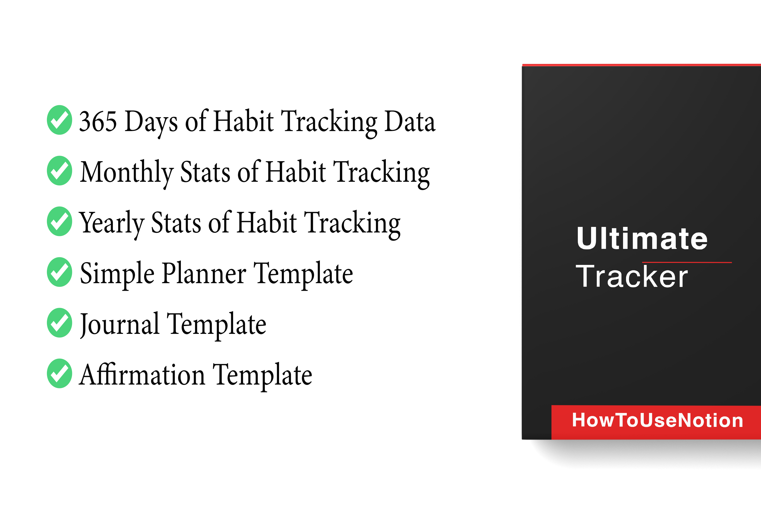 Ultimate Tracker - Notion Template gallery image