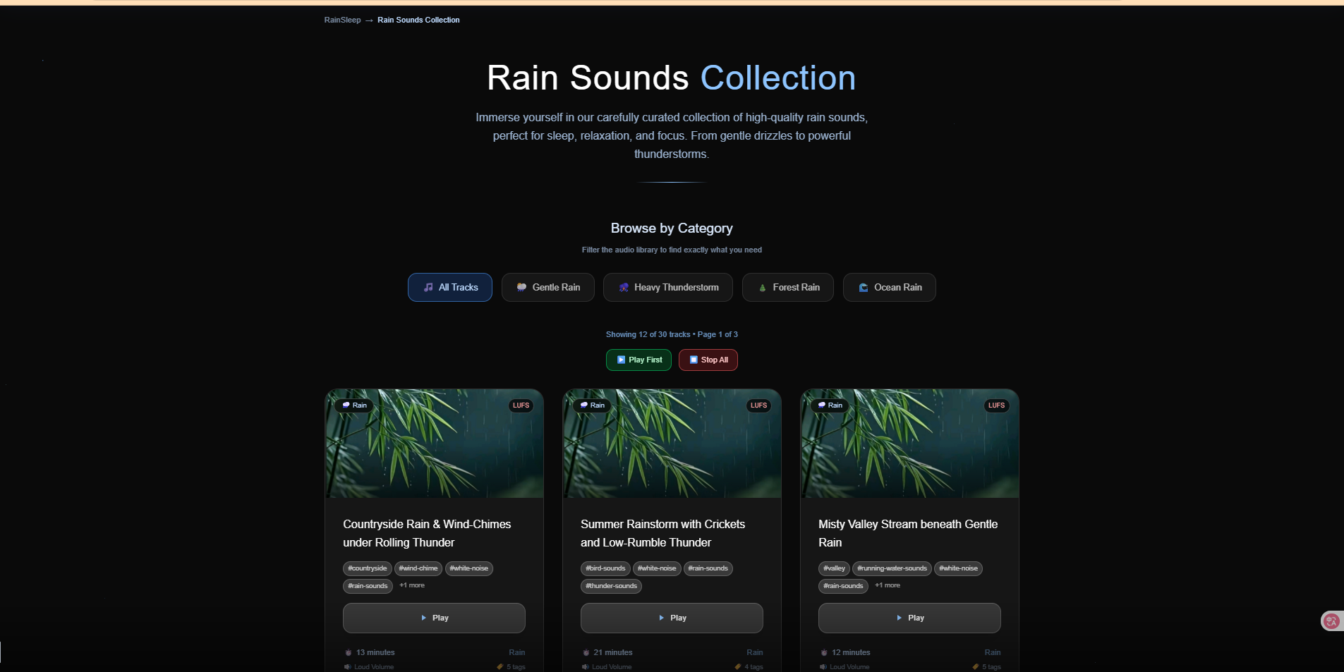 สายเลือด - เสียงฝนที่ปราศจากโฆษณาสำหรับการนอนหลับและโฟกัส media 2