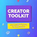 Creator Toolkit: 200 ChatGPT Prompts 