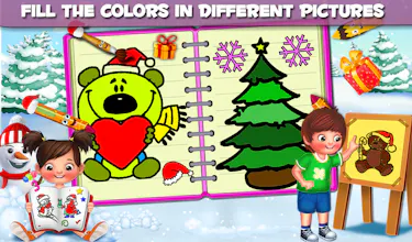 Kids Coloring Book For Christmas gallery image