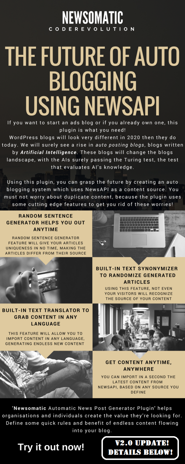 Newsomatic - Automatic News Post Generator Plugin for WordPress gallery image