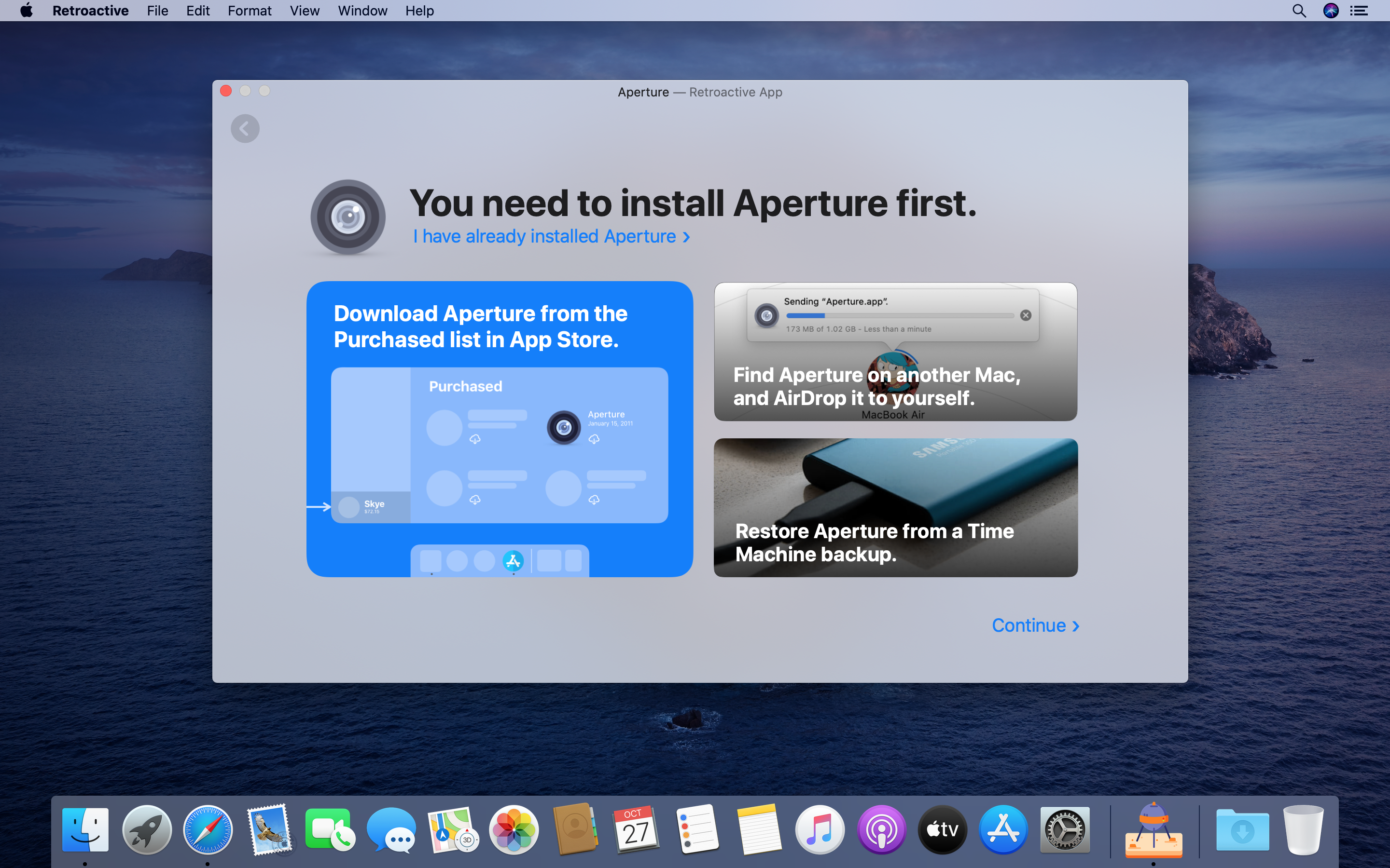 Retroactive gallery image
