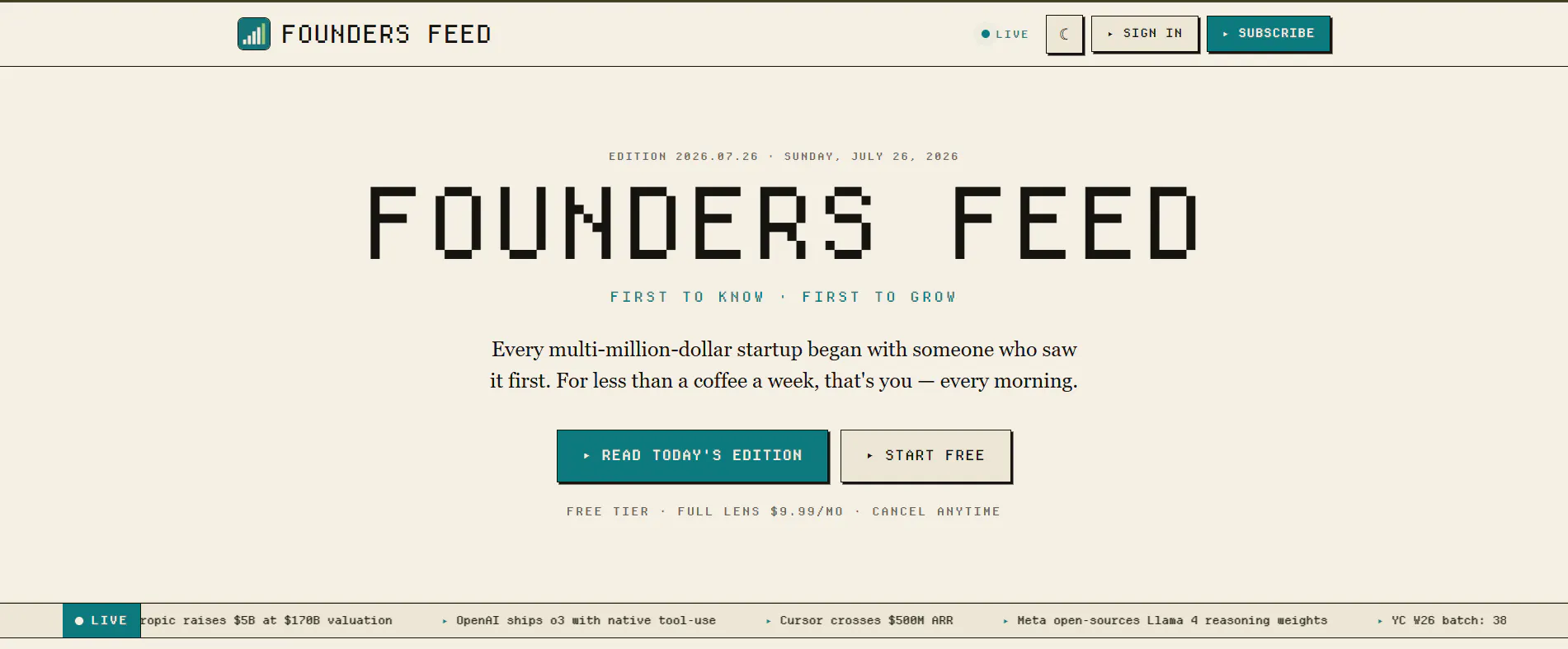 Founders Feed gallery image