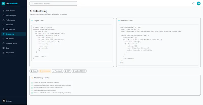 JSCodeCraft screenshot 12
