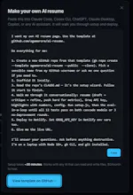 AI Resume - for the agent-to-agent web gallery image