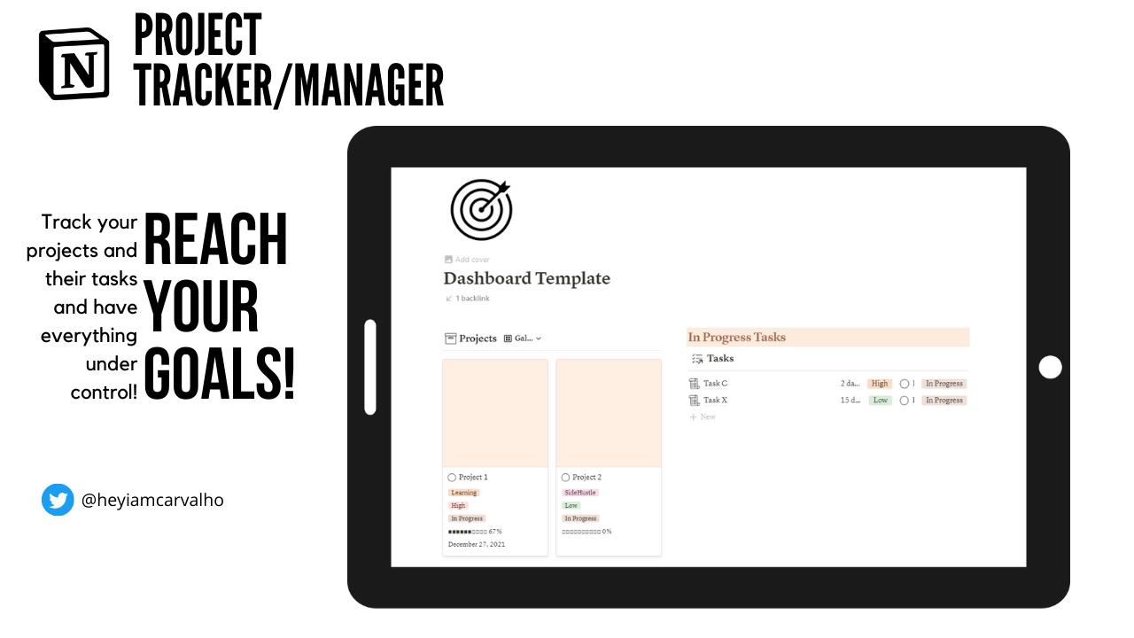 Notion Project Tracker gallery image
