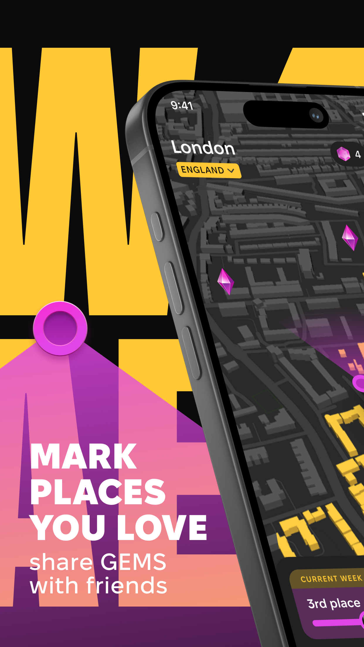 Walkable - Main product screenshot demonstrating key features and user interface