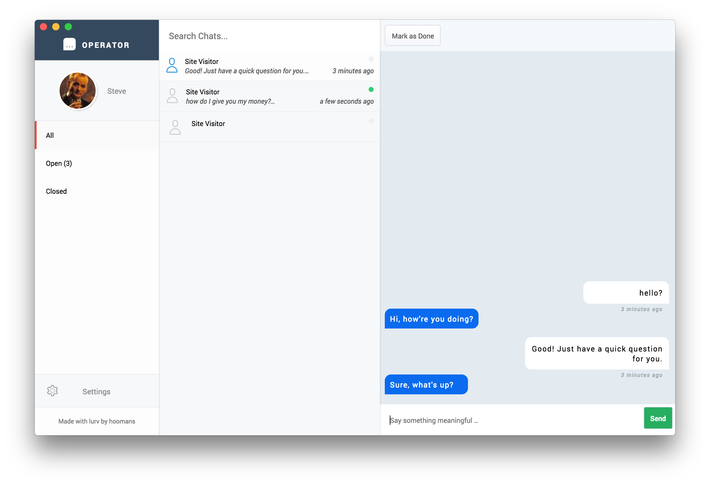 Minimal Chat gallery image