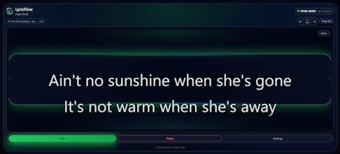 LyricFlow gallery image