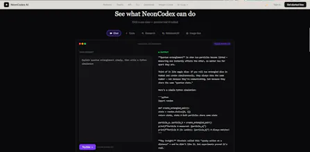 NeonCodex AI gallery image