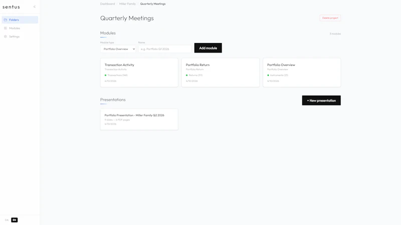 Sentus screenshot 4