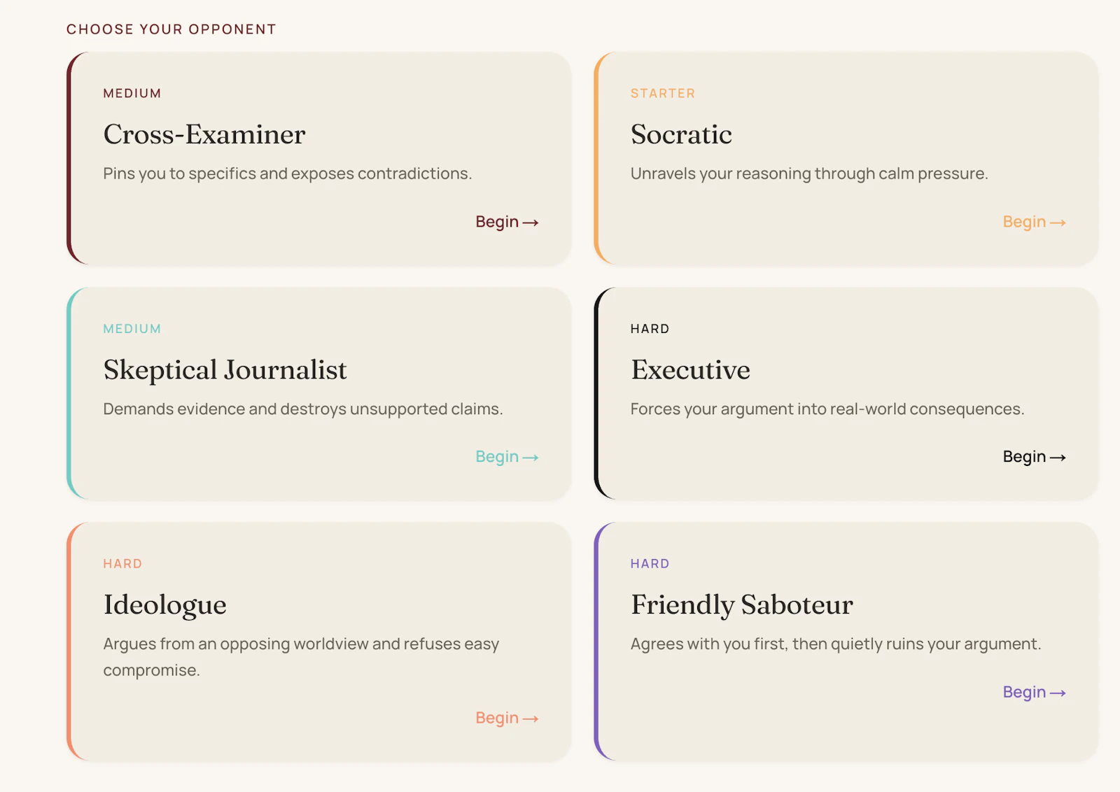 Spar — Train your thinking with AI screenshot 4