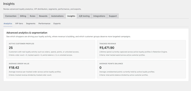 Retention Engine for WooCommerce screenshot 3