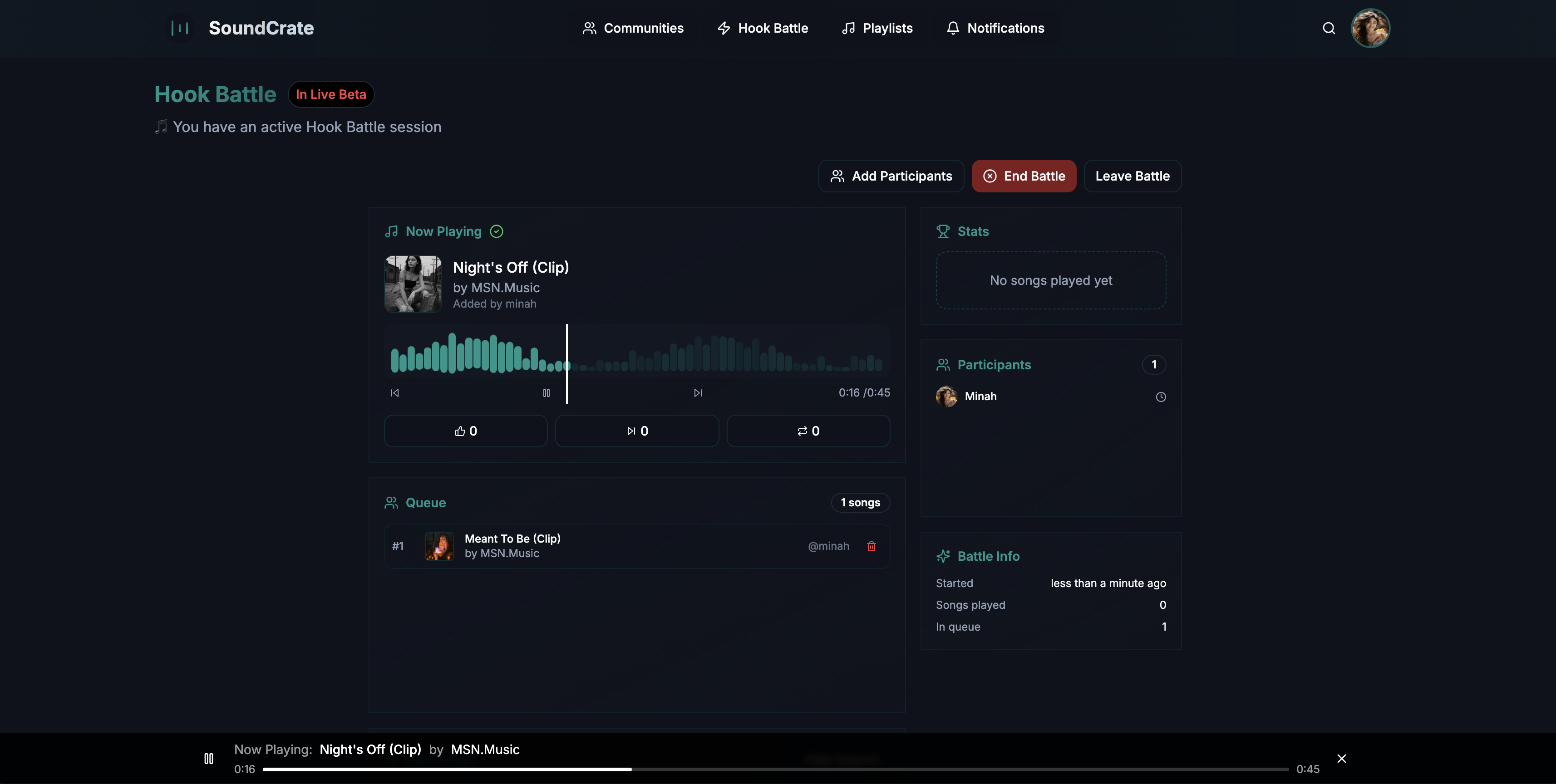 Soundcrate - KI-betriebene Musikentdeckungsplattform für unabhängige Künstler Medien 4