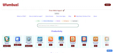 Free Web Apps Hub gallery image