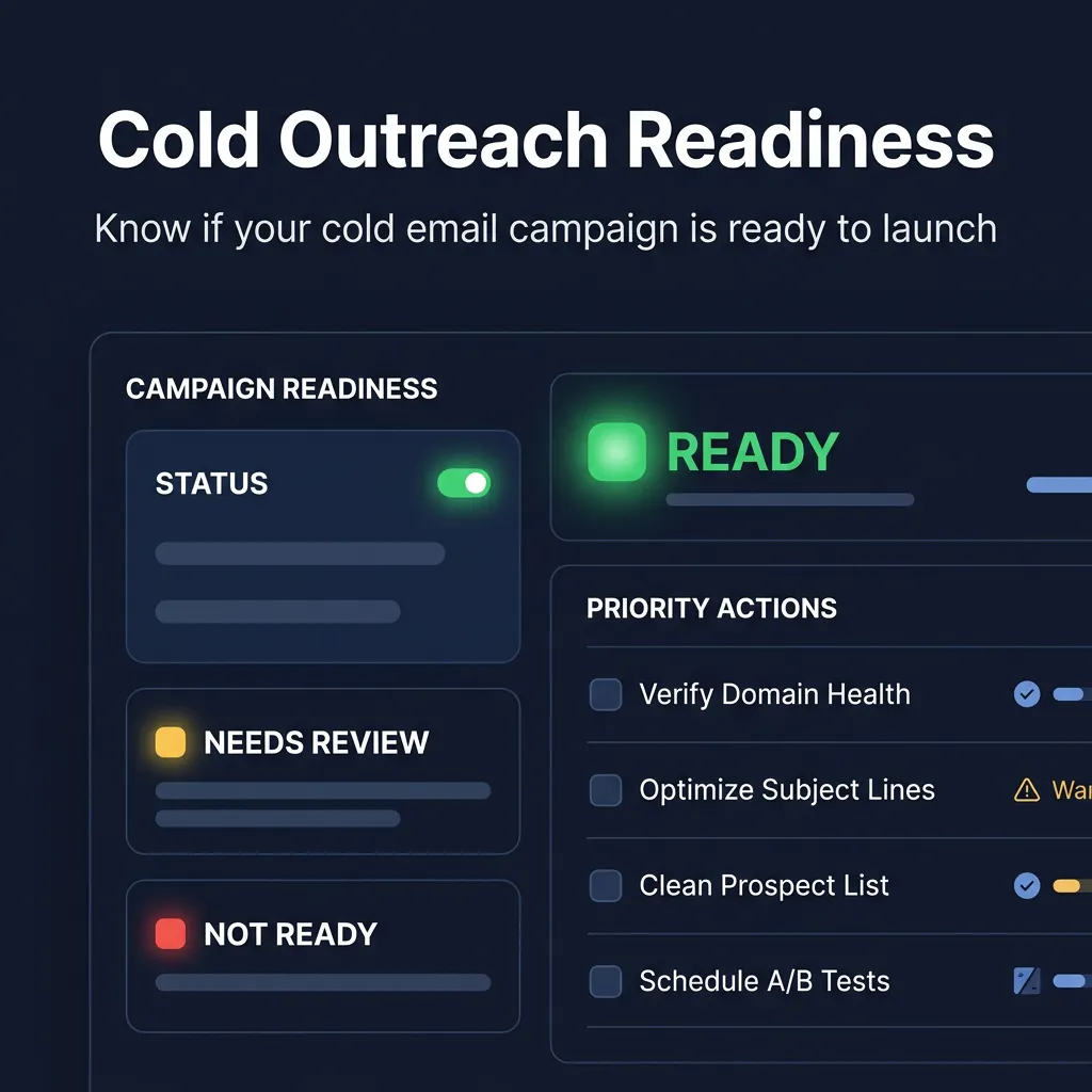 Cold Outreach Readiness