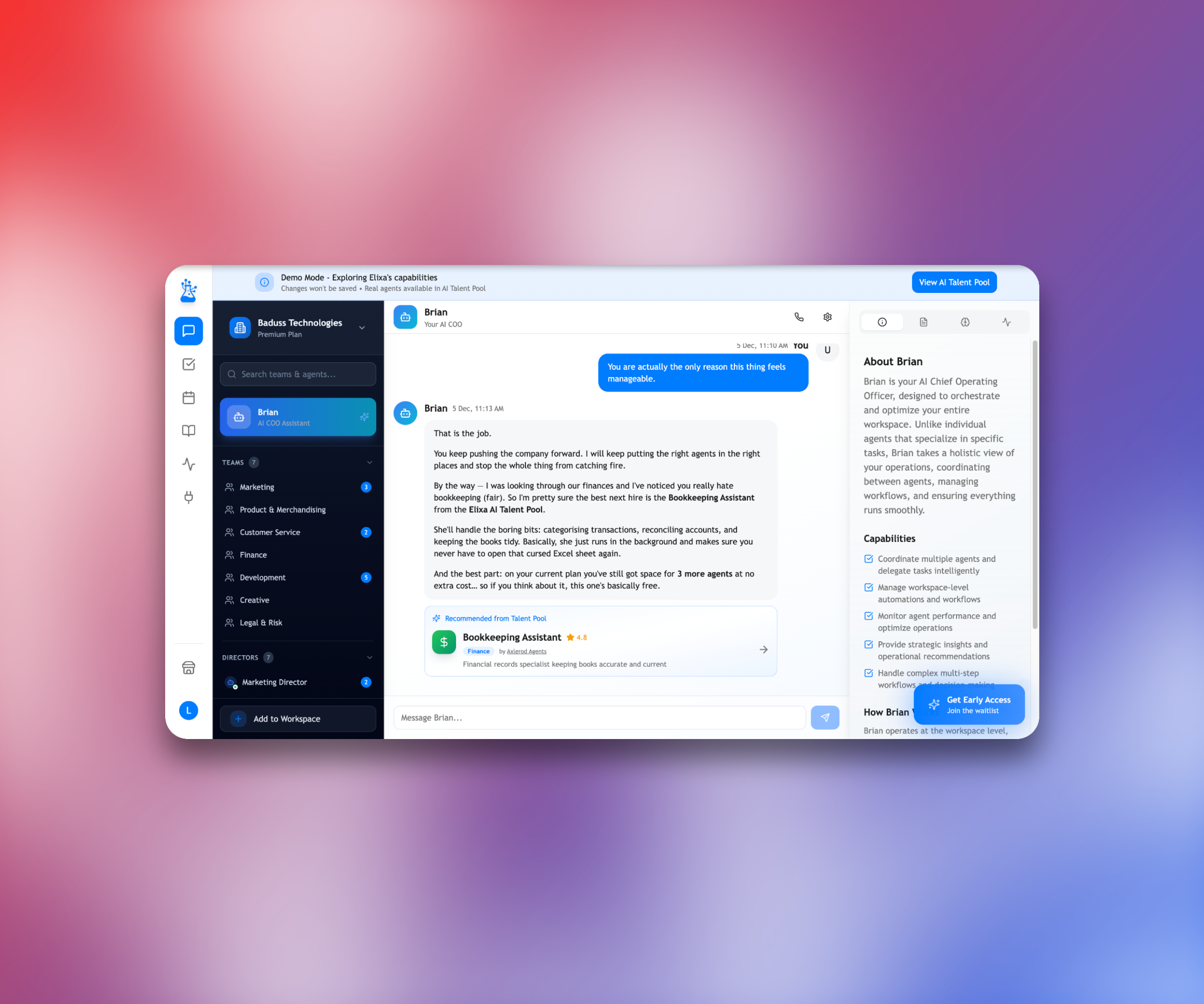 Elixa - Screenshot 4 showing product features and functionality