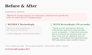 ReviewReply gallery image