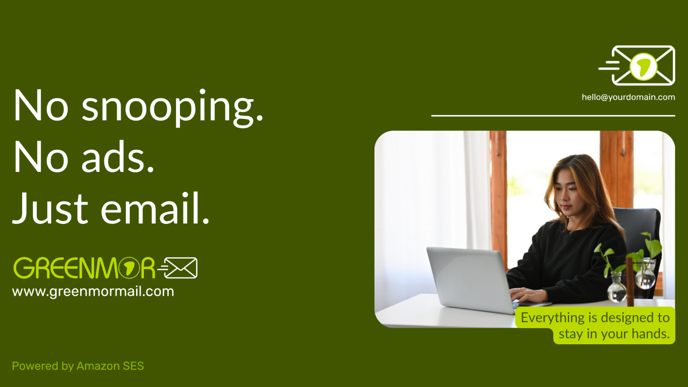 Greenmor Mail: Simplified, Secure Email with Custom Domains