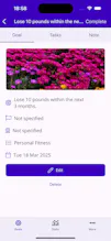 Doer: simple goal planner gallery image