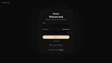 Nexus AI Template gallery image