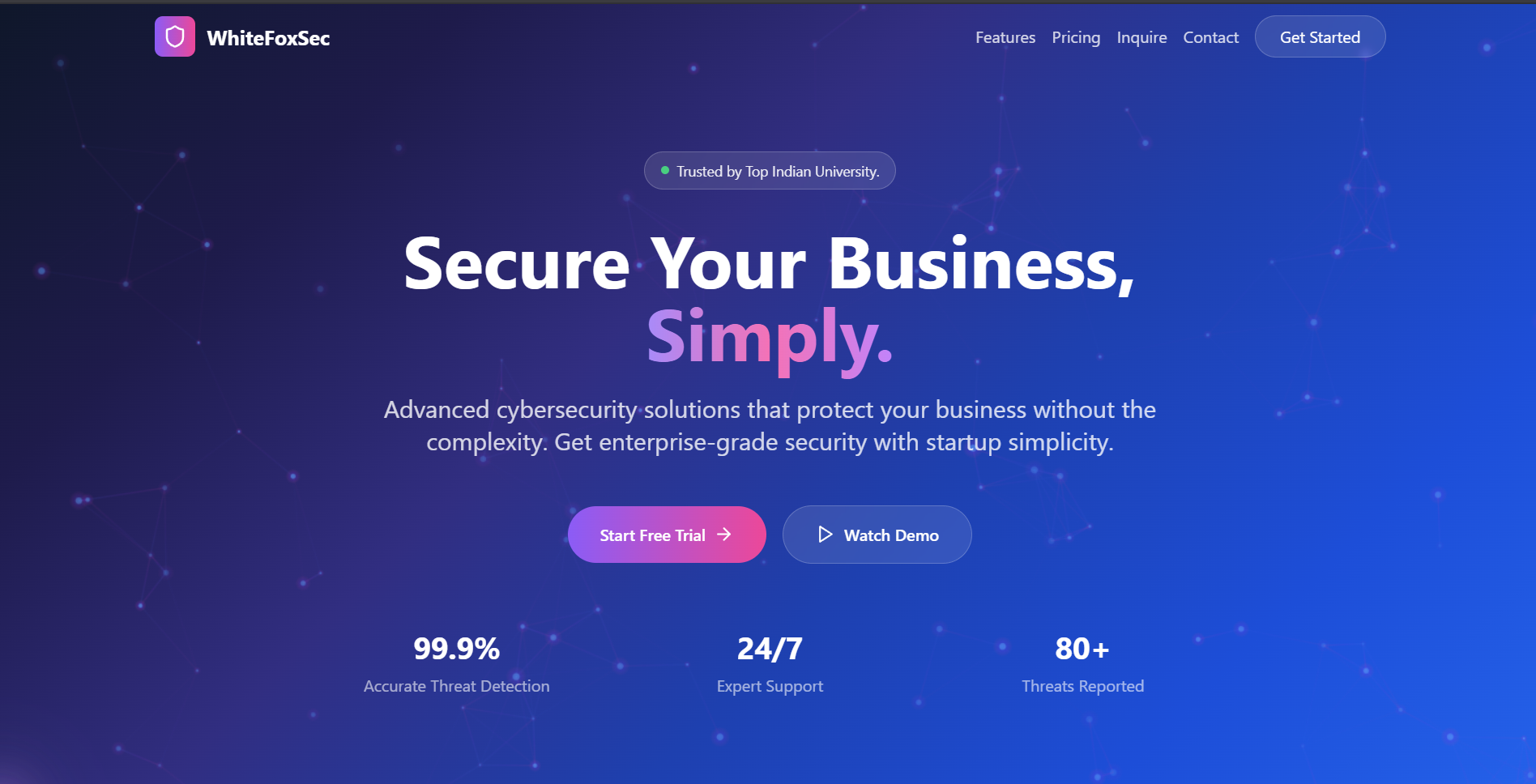 WhiteFoxSec - Защитите свой бизнес, просто. медиа 1