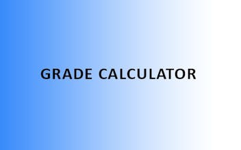 Online Grade Calculator gallery image