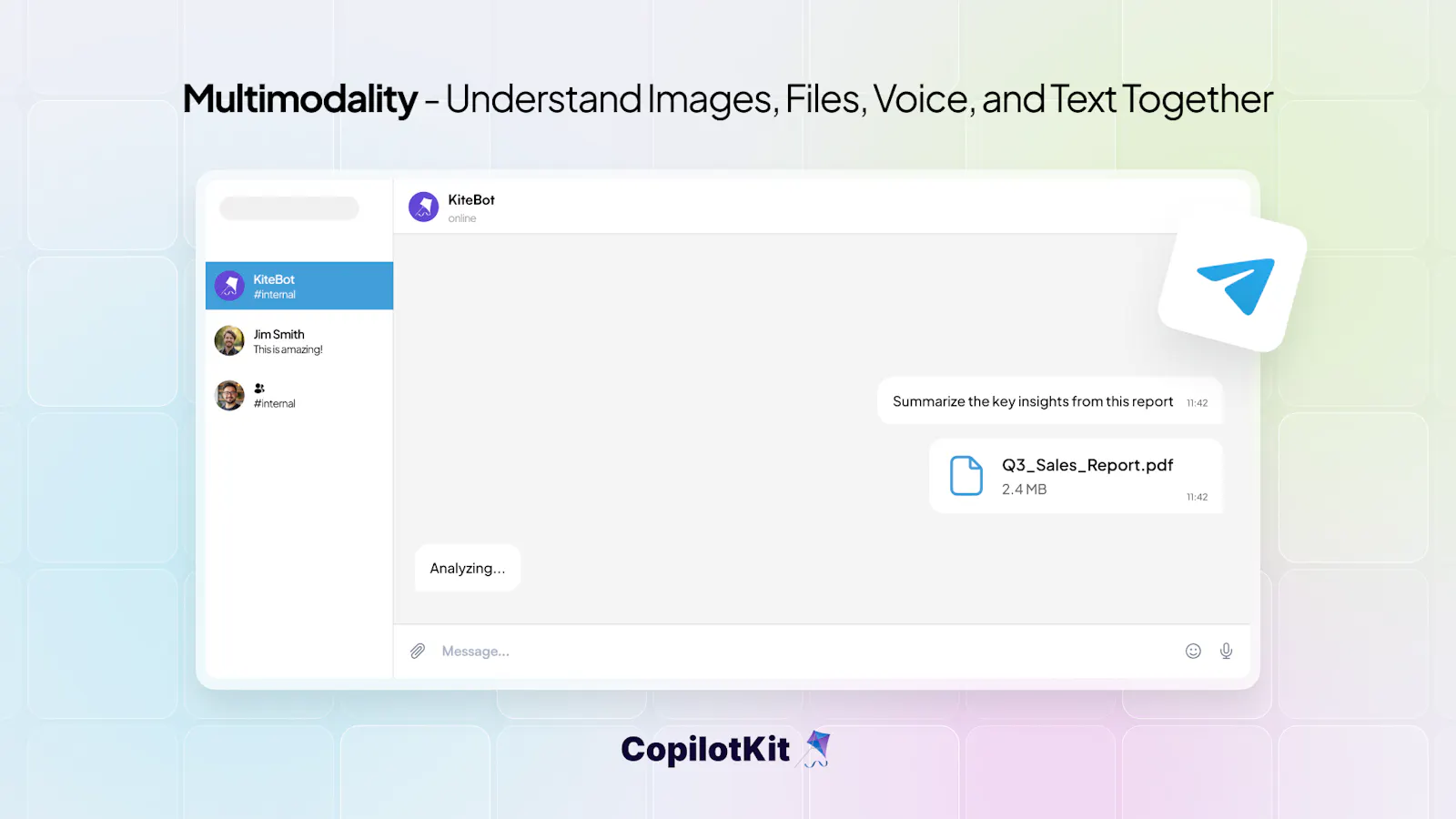 CopilotKit Channels SDK screenshot 7