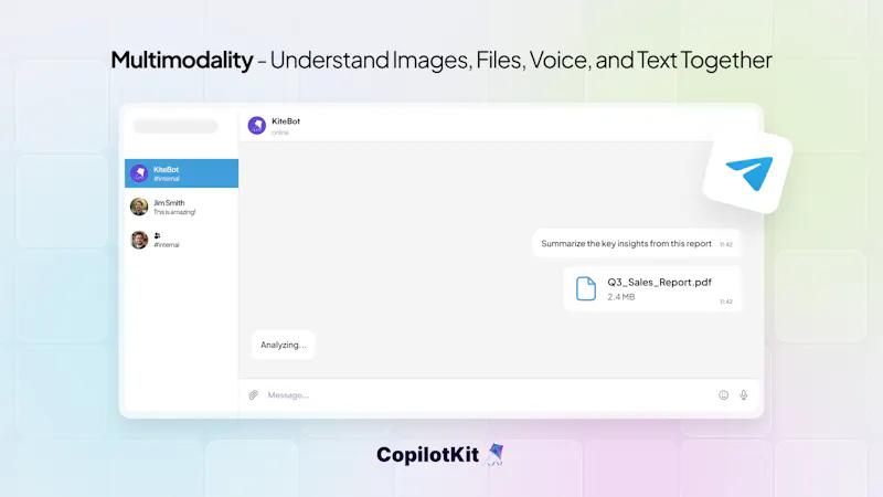 CopilotKit Channels SDK screenshot 7