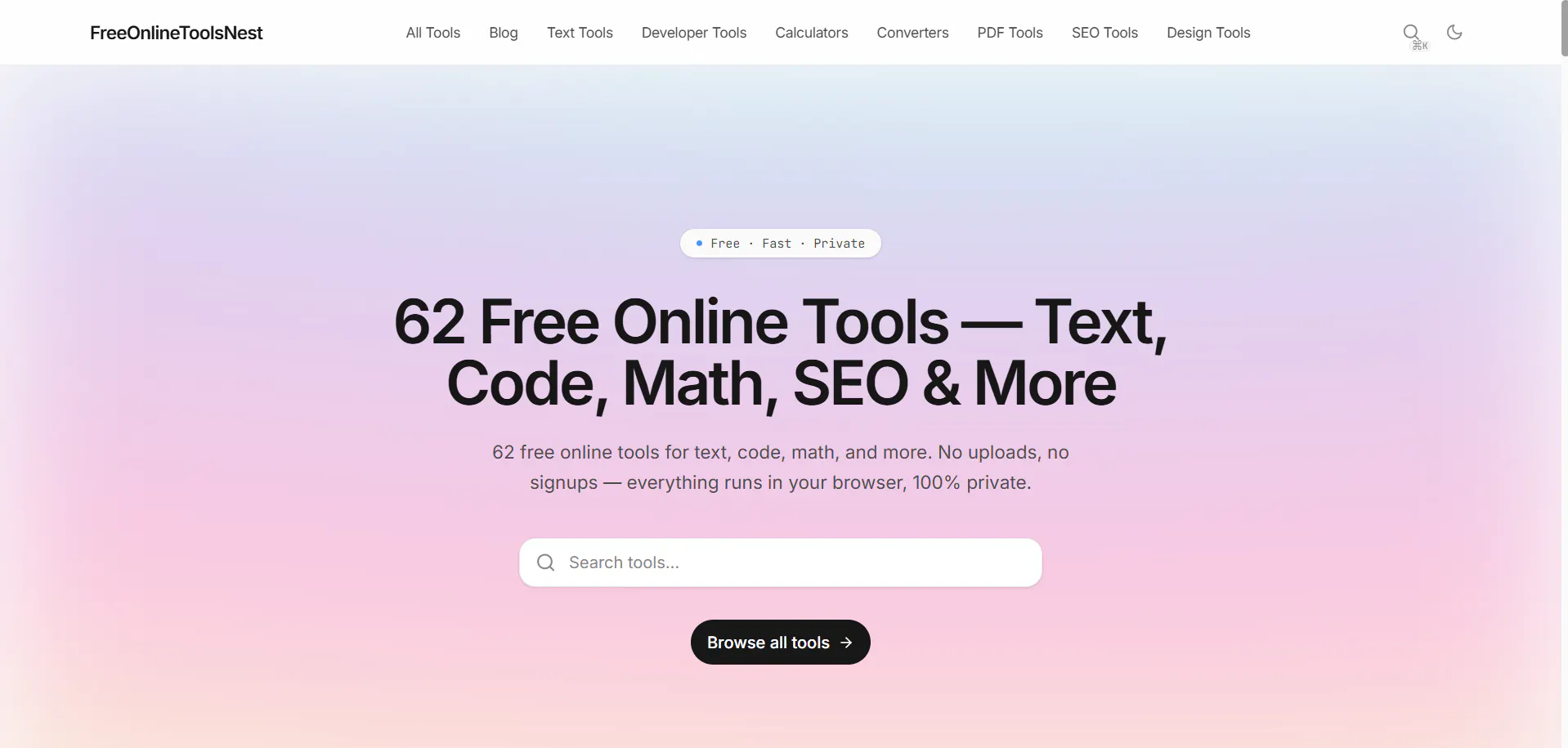 Free Online Tools Nest gallery image