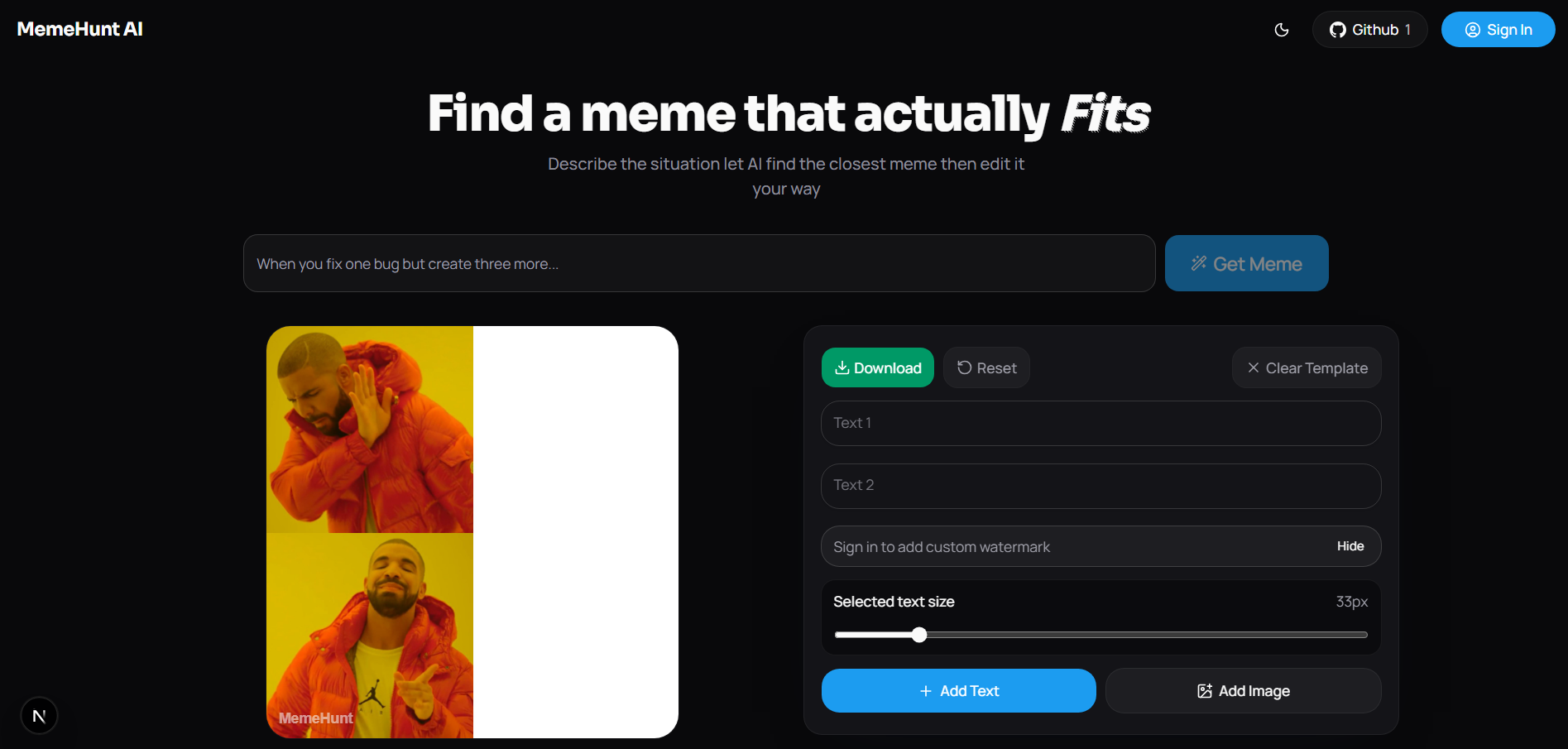 MemeHunt gallery image