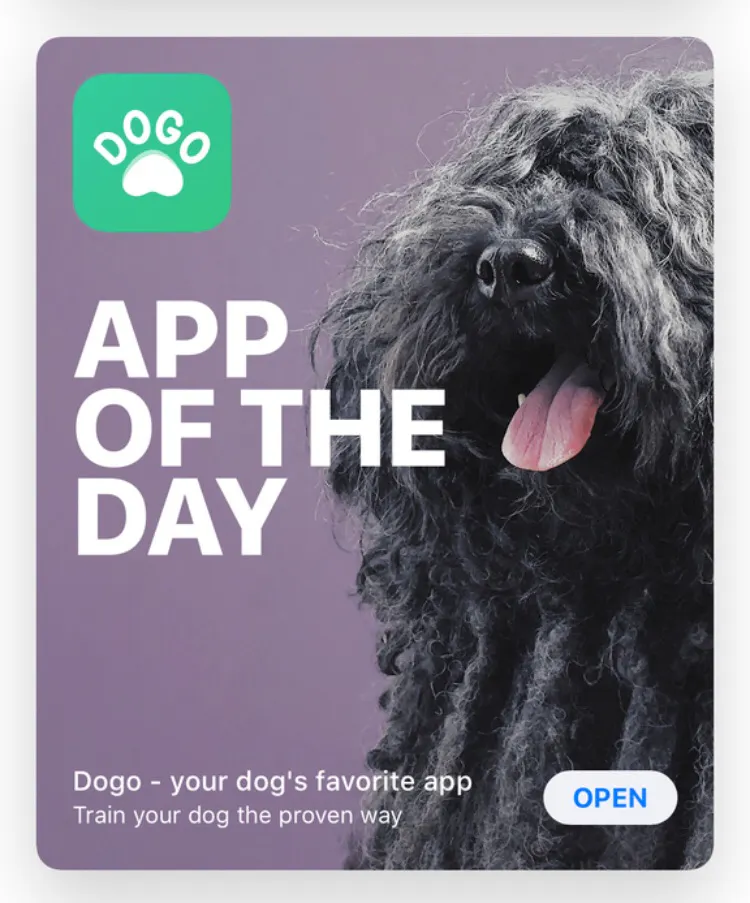 Dogo | Positive dog training, make learning tricks fun | Product Hunt