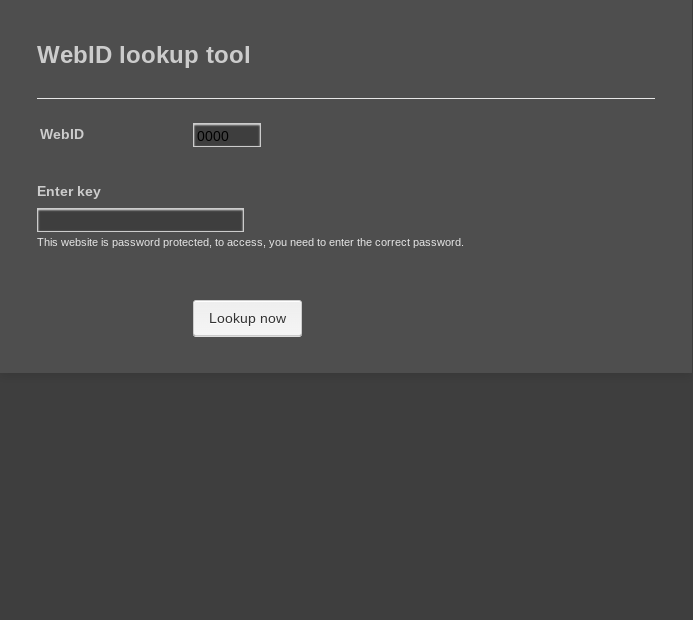 WebID. gallery image