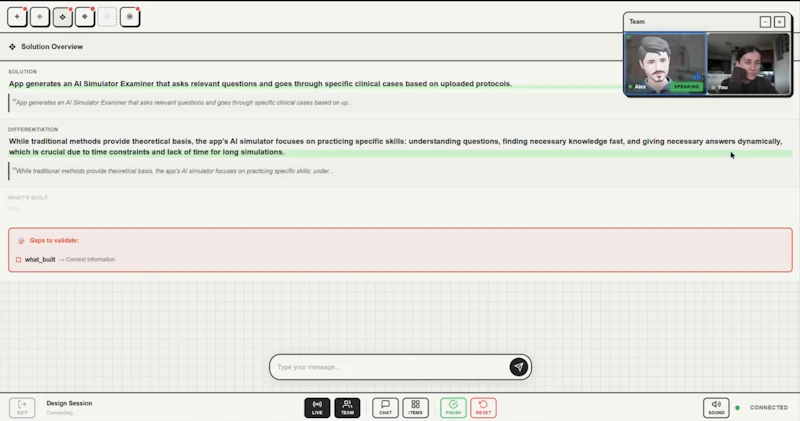GoNoGo.team screenshot 2